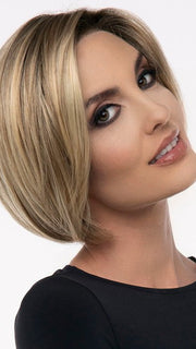 EVE by Envy in BUTTERSCOTCH-SHADOW | A blend of Strong, Golden Blonde and Light Blonde with Dark Brown Roots