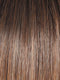 GF12-22SS SHADED CAPPUCCINO | Light Golden Brown Evenly Blended with Cool Platinum Blonde Highlights with Dark Roots