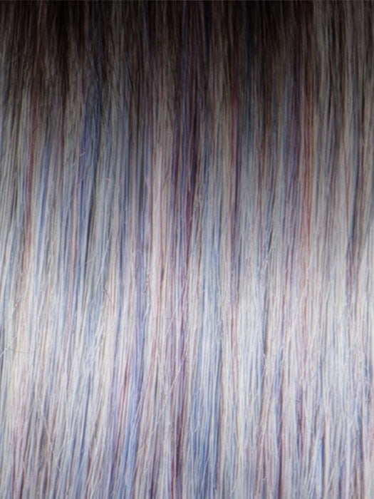  GF39-61SS SS BLUE VIOLET | Blue Violet mixed with Silver Gray shaded with Dark Brown