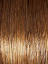 GF8-29SS HAZELNUT | Medium Brown With Ginger Red Highlights & Dark Brown Roots
