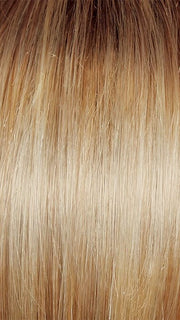 GL14-22SS SS SANDY BLONDE | Dark golden blonde base blends into multi-dimensional tones of medium gold blonde and light beige blonde