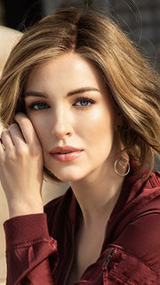 TREND ALERT by Gabor in GF11-25SS HONEY PECAN | Chestnut Brown base blends into multi-dimensional tones of Brown and Golden Blonde