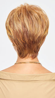 Model is wearing DEVOTION by GABOR in color LIGHT-RED | STRAWBERRY BLONDE and Pale Reddish Blonde
