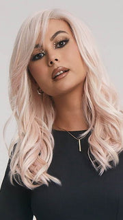 PINK CHAMPAGNE | A perfect mixture of soft baby Pink and Light Pale Blond tones 