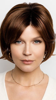 GLEEN by Amore in CHERRY-BROWN-R | Medium Rich Brown and Soft Reddish Brown Base with Medium Red Highlights