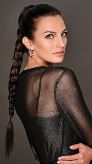 26IN BRAID ME UP PONY by Hairdo in R4 MIDNIGHT BROWN | Off Black