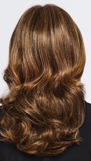 R829S+ GLAZED HAZELNUT | Medium Brown with Ginger highlights