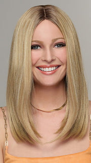 SLEEK FOR THE WEEK  by Hairdo in SS14/88 GOLDEN WHEAT | Medium Blonde streaked with Pale Gold Blonde highlights and Medium Brown roots PPC MAIN IMAGE
