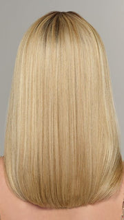 SS14/88 GOLDEN WHEAT | Medium Blonde streaked with Pale Gold Blonde highlights and Medium Brown roots