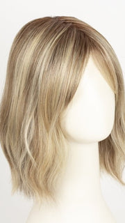 12FS12 MALIBU BLONDE | Light Gold Brown, Light Natural Gold Blonde, Pale Natural Gold-Blonde Blend, Shaded with Light Gold Brown