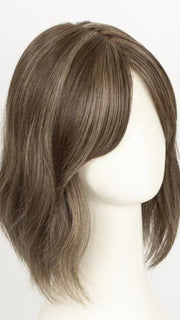 8RH14 MOUSSE CAKE | Medium Brown with 33% Medium Natural Blonde Highlights
