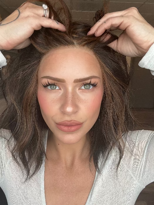 FS4/33/30A MIDNIGHT COCOA | Dark Brown, Medium Red, Medium Natural Red Blonde/Brown Blend with Medium Natural Red Blonde/Brown Blend Bold Highlights