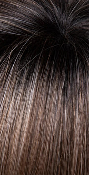 HONEY BREEZE | A blend of Cool, Honey Blonde and Multi-Dimensional Medium Brown with Darker Brown Roots