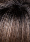 HONEY BREEZE | A blend of Cool, Honey Blonde and Multi-Dimensional Medium Brown with Darker Brown Roots