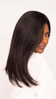 Sophia in SHEA by JON RENAU in color 1B HOT FUDGE | Soft Black