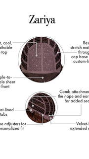 CAP CONSTRUCTION | LACE FRONT | WEFTED