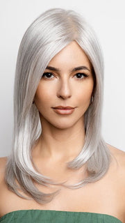 Long TP Mono LG by Amore in SILVER MINK