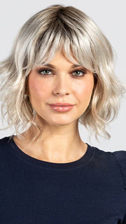 MARSHA by Envy in PLATINUM SHADOW | Light Blonde with Dark Roots