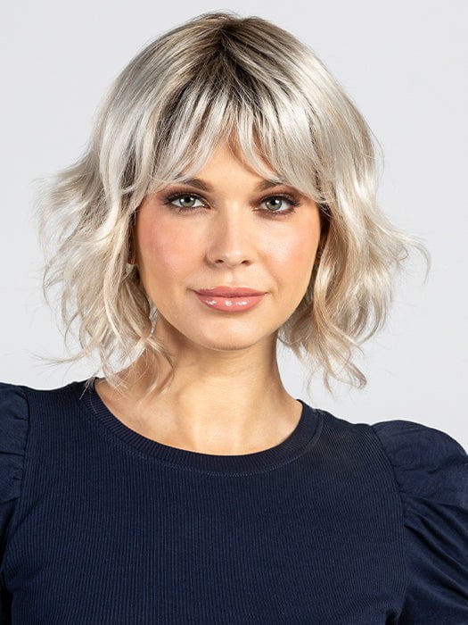 MARSHA by Envy in PLATINUM SHADOW | Light Blonde with Dark Roots