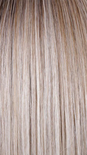 MILKSHAKE BLONDE-R  | A mixture of Light Sandy Brown, Highlighted with Light Ash Blonde with a Hint of Light Platinum Blonde with a Medium Root Color