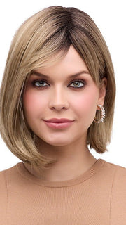 GOLDEN SANDSTONE | Creamy Beige-Blonde with Darker Brown Roots