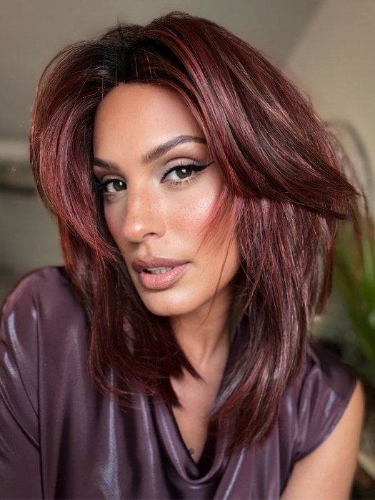 Roxie wearing SERVING LOOKS by GABOR in GF132SS SANGRIA