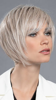 PROMISE MONO PART by ELLEN WILLE in PEARL BLONDE ROOTED 101.16.14 | Pearl Platinum with Medium Blonde and Medium Ash Blonde Blend with Shaded Roots