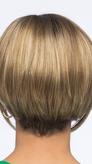 RH12/26RT4 | Light Brown with Fine Golden Blonde Highlights And Dark Roots