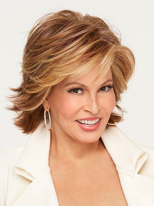 ON FIRE by Raquel Welch in RL29/25 GOLDEN RUSSET | Ginger Blonde Evenly Blended with Medium Golden Blonde
