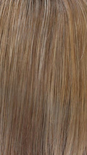 RH12/26RT4 | Light Brown with Fine Golden Blonde Highlights And Dark Roots