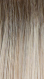 RH18/23SS SHADED GLAZED BISCUIT | Ash Blonde with Cool Platinum Blonde hightlights from dark roots to ends