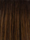 RH6/30SS SHADED CHOCOLATE COPPER | Medium Brown with Medium Auburn highlights from dark roots to ends