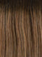 RH8/29SS SHADED HAZELNUT | Warm Medium Brown with Ginger Blonde highlights from dark roots to ends