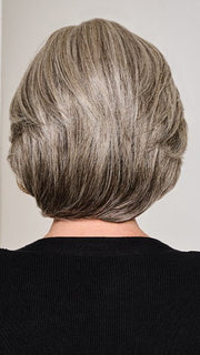 RL119 SILVER AND SMOKE | Light Brown with 80% Gray in Front Gradually into 50% Gray Towards the Nape