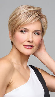 RL14/22SS SHADED WHEAT | Dark Blonde Evenly Blended with Platinum Blonde with Dark Roots