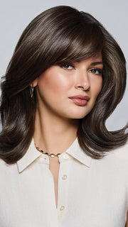 SHOWRUNNER by Raquel Welch in RL4/10SS ICED JAVA | Off Black shaded with Dark Brown