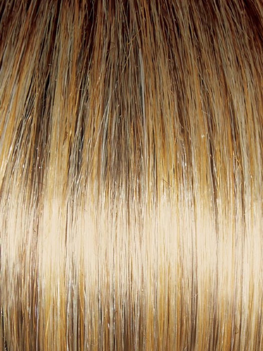 RL11-25SS SHADED HONEY PECAN | Chestnut Brown base blends into multi-dimensional tones of Brown and Golden Blonde