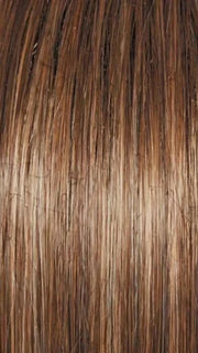 RL12/22SS SHADED CAPPUCCINO | Light Golden Brown Evenly Blended with Cool Platinum Blonde Highlights with Dark Roots