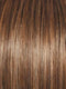 RL12/22SS SHADED CAPPUCCINO | Light Golden Brown Evenly Blended with Cool Platinum Blonde Highlights with Dark Roots