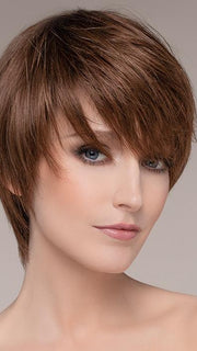 AWARD by ELLEN WILLE in CHOCOLATE MIX | Medium to Dark Brown base w/ Light Reddish Brown highlights