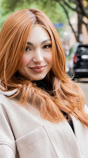 RL29/33SS ICED PUMPKIN SPICE | Strawberry Blonde shaded with Dark Red-Brown