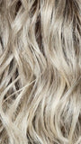 SILVER OYSTER R | Silver and Beige blended base with Rich Brown Root tone. Great substitute tone for Blond