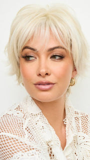 STAR by Rene of Paris in SATIN-PEARL | A Very Light Blonde Shade Woven with Cream, Ice Blonde and Pearlescent Highlights