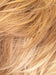 EL12/22/8 | Light Golden Brown Evenly Blended with Platinum Blonde Highlights with Medium Brown Roots