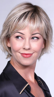 The wide monofilament part simulates the look of hair growth while the extended lace front creates a flawless hairline