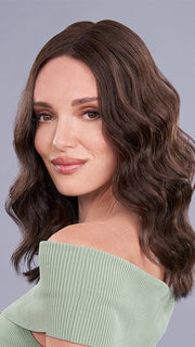 TOP TREND LACE WAVY 14" by JON RENAU in color 6 FUDGESICLE | Brown