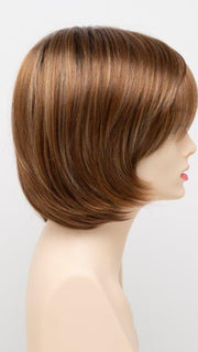 CREAMED COFFEE | Medium Brown roots and base with Cinnamon and Golden Blonde highlights