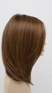 CREAMED COFFEE | Medium Brown roots and base with Cinnamon and Golden Blonde highlights