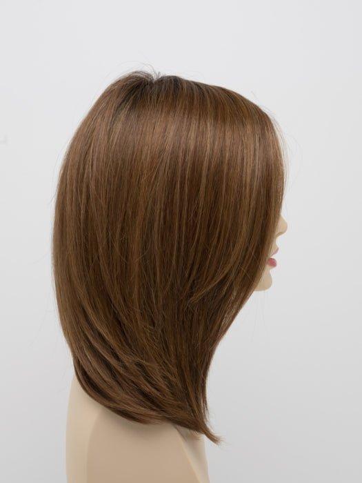 CREAMED COFFEE | Medium Brown roots and base with Cinnamon and Golden Blonde highlights