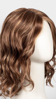 FS27  | Medium Red-Gold Brown and Light Red-Gold Blonde Blend with Light Red-Gold Blonde Bold Highlights